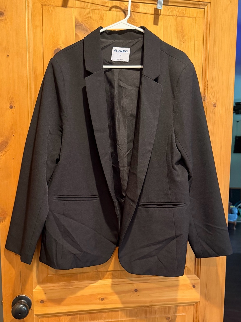 Old Navy Black Women's Single-Button Blazer - XL